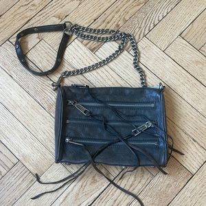 Rebecca Minkoff 5 zip mini crossbody bag